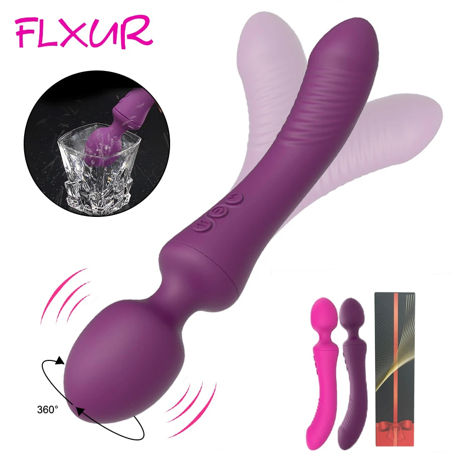 Zdjęcie produktu z kategorii wibratorów różdżek (magic wand) - Dual Vibrator Sex Toys for