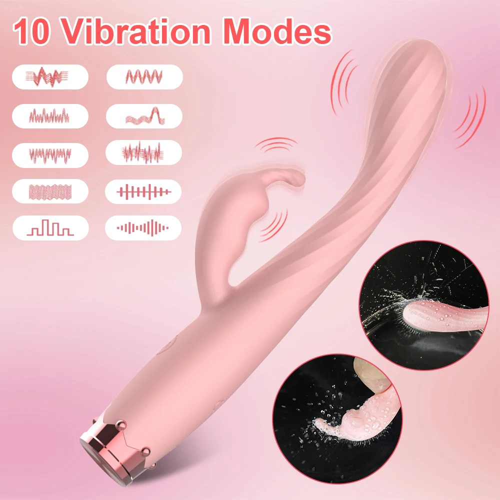 Zdjęcie produktu z kategorii wibratorów łechtaczkowych - Powerful Rabbit Vibrator Women's G-Spot