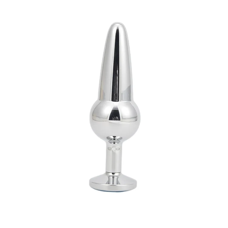Zdjęcie produktu z kategorii wibratorów luksusowych - Rocwickline Luxury Anal Plug Steel