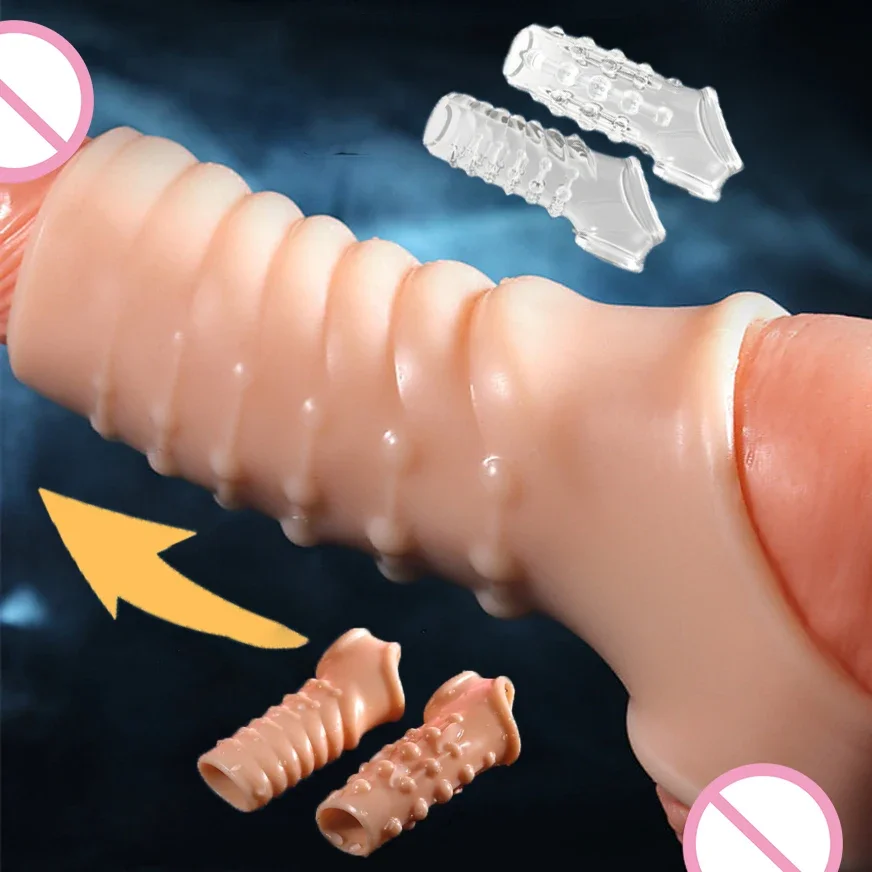 Zdjęcie produktu z kategorii nakładek na penisa - Cock Ring Penis Sleeve Penis