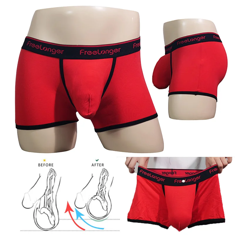 Zdjęcie produktu z kategorii zabawek erotycznych dla gejów - Man Bulge Penis Pouch Underwear