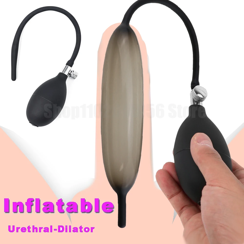 Zdjęcie produktu z kategorii gadżetów BDSM - Bdsm Urethra Catheter Dilator Inflatable