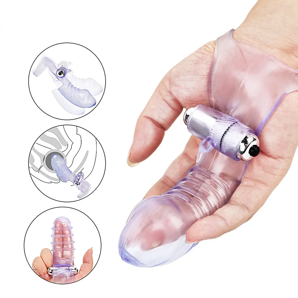 Zdjęcie produktu z kategorii dilda - Sex Toys Silicone Finger Sleeve