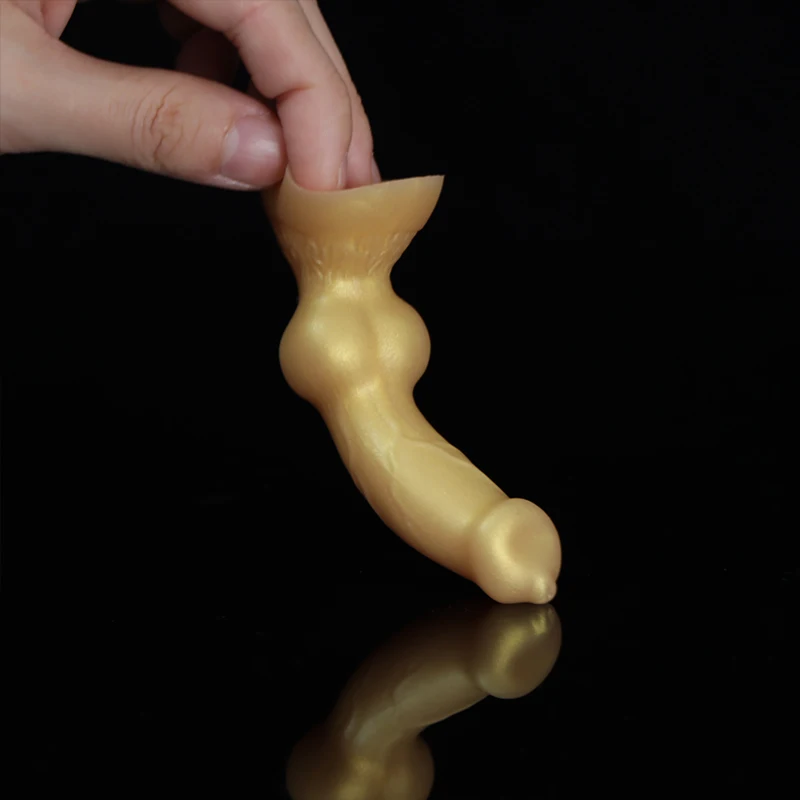 Zdjęcie produktu z kategorii dilda - Entry-level Female Masturbator Golden Mini