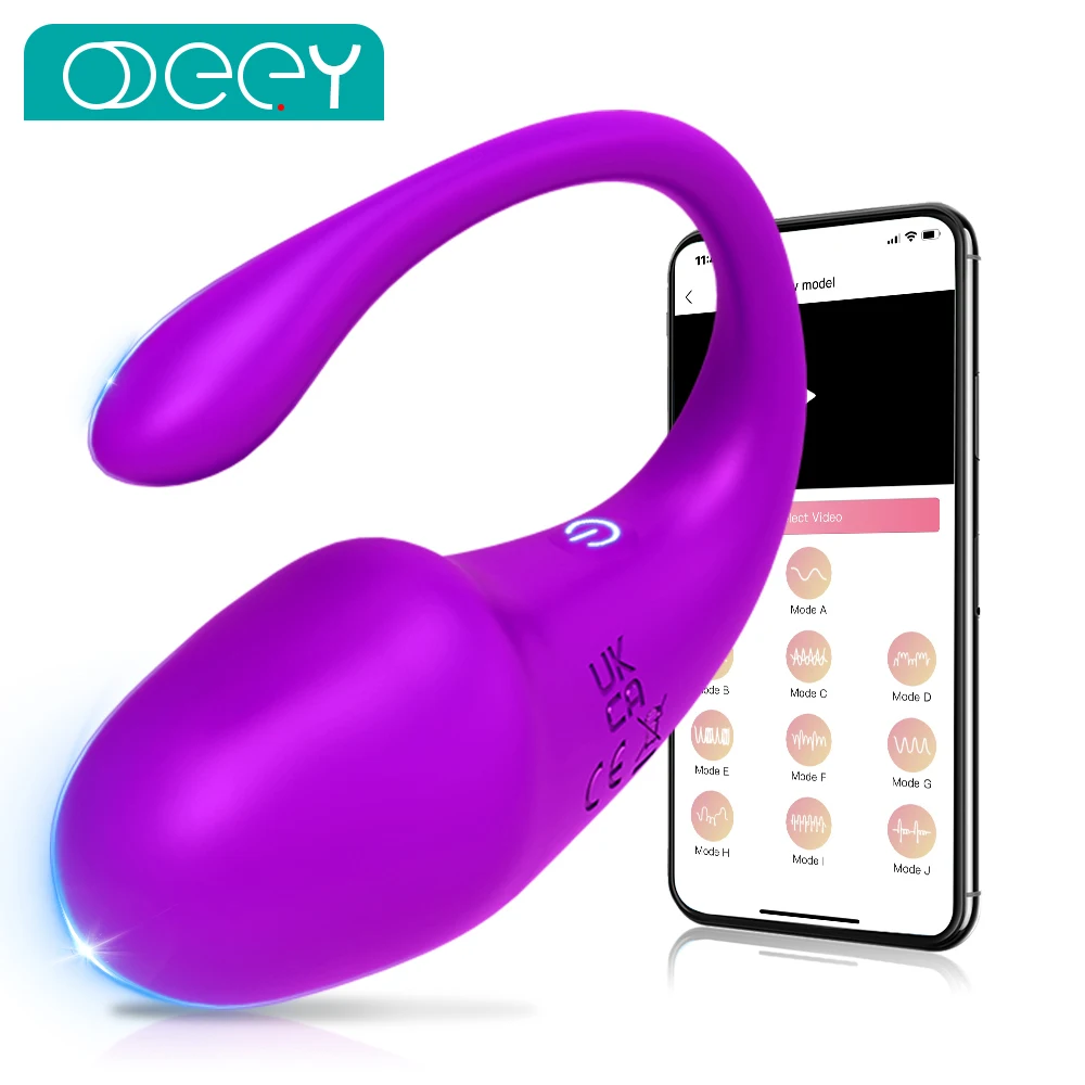 Zdjęcie produktu z kategorii wibrujących jajeczek - Wireless Bluetooth G Spot Realistic