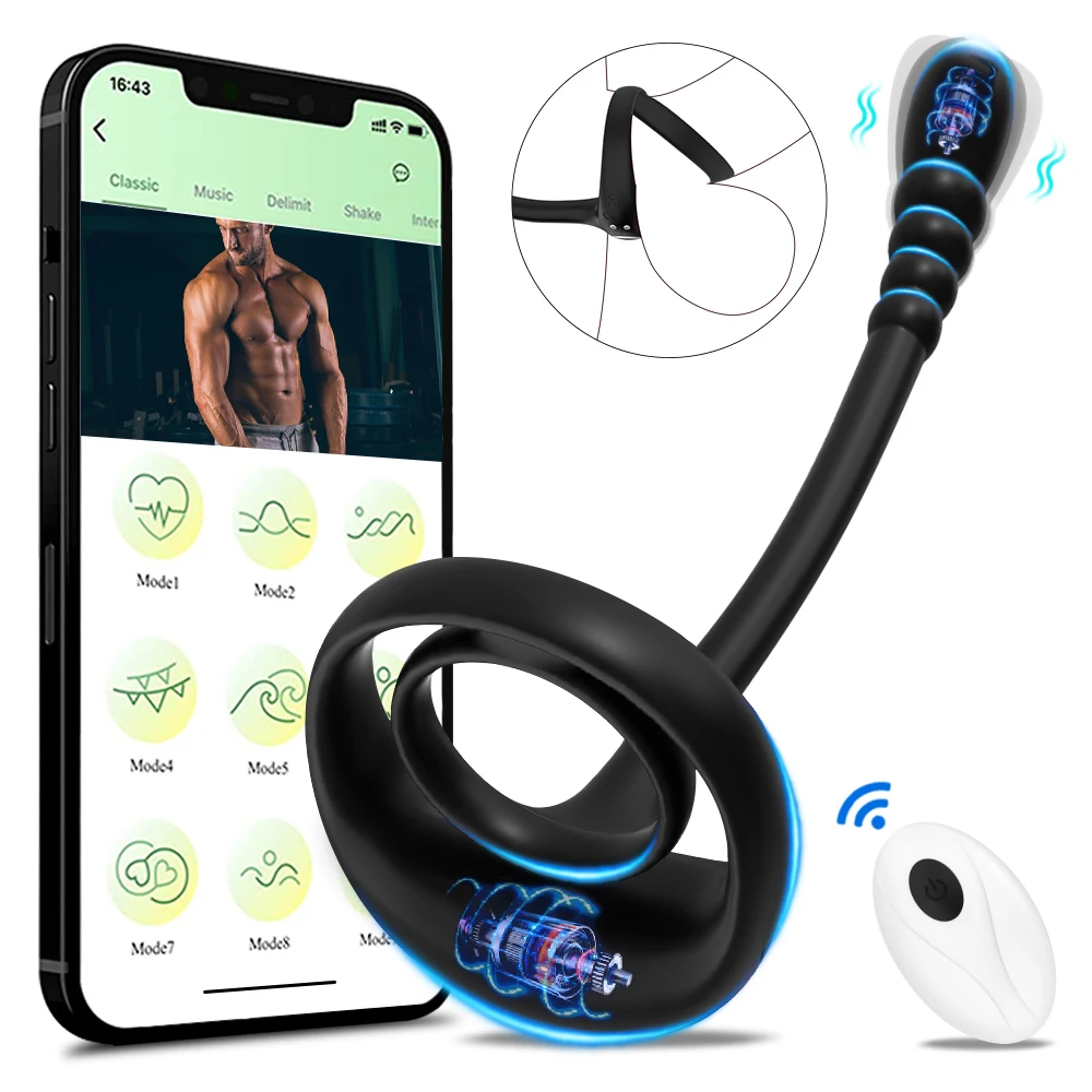 Zdjęcie produktu z kategorii wibratorów analnych- Masturbastion Toy APP Bluetooth Prostate