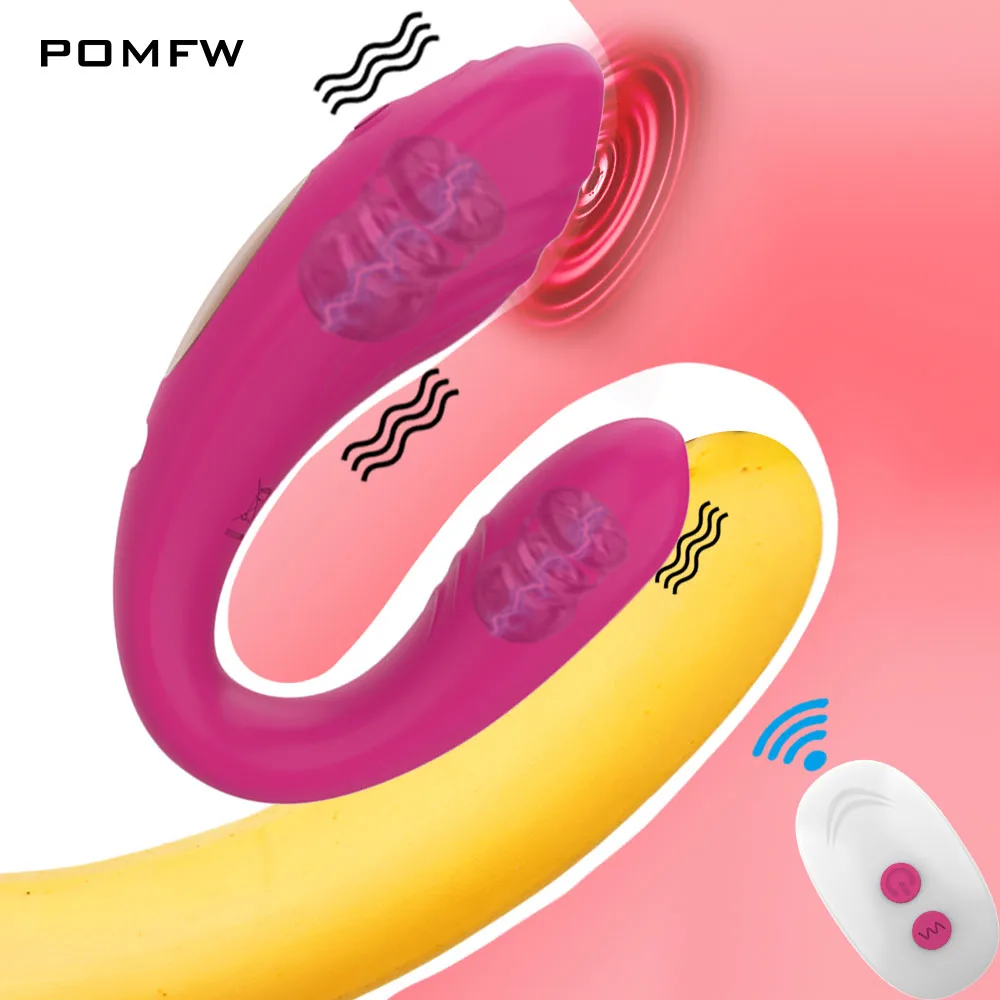 Zdjęcie produktu z kategorii wibratorów dla par - Erotic Wireless Remote Control Clitoris