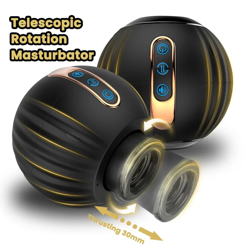 Zdjęcie produktu z kategorii masturbatorów dla mężczyzn - Male Masturbator Toy Automatic Telescopic