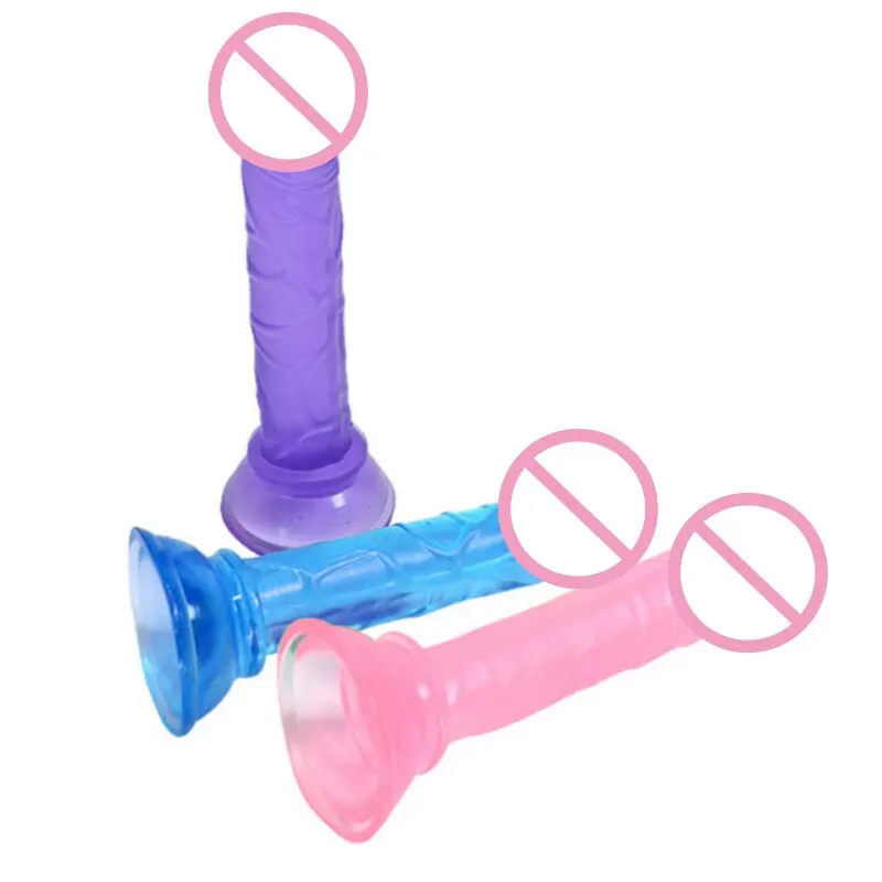Zdjęcie produktu z kategorii dilda - Manual Masturbation Stick Realistic Dildo