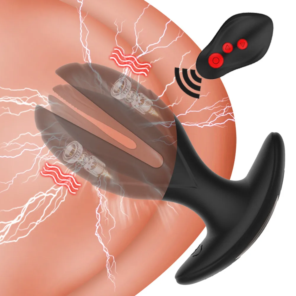 Zdjęcie produktu z kategorii wibratorów analnych- Electric Shock Anal Toy For
