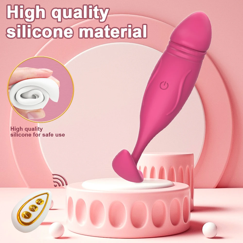 Zdjęcie produktu z kategorii wibratorów łechtaczkowych - Dildo Vibrator Butt Plug Anal
