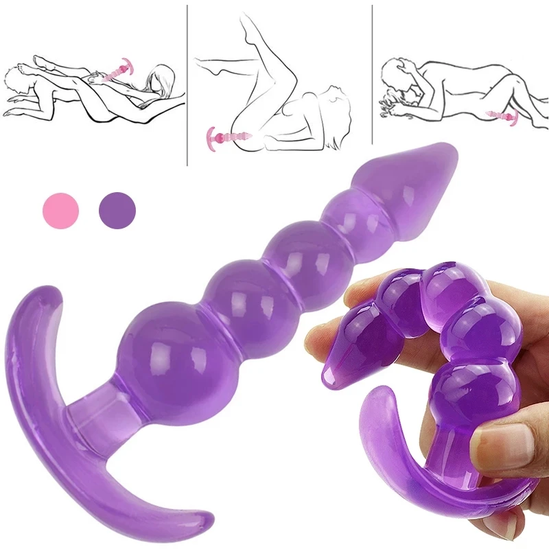 Zdjęcie produktu z kategorii gadżetów BDSM - Soft Anal Dildo Butt Plug