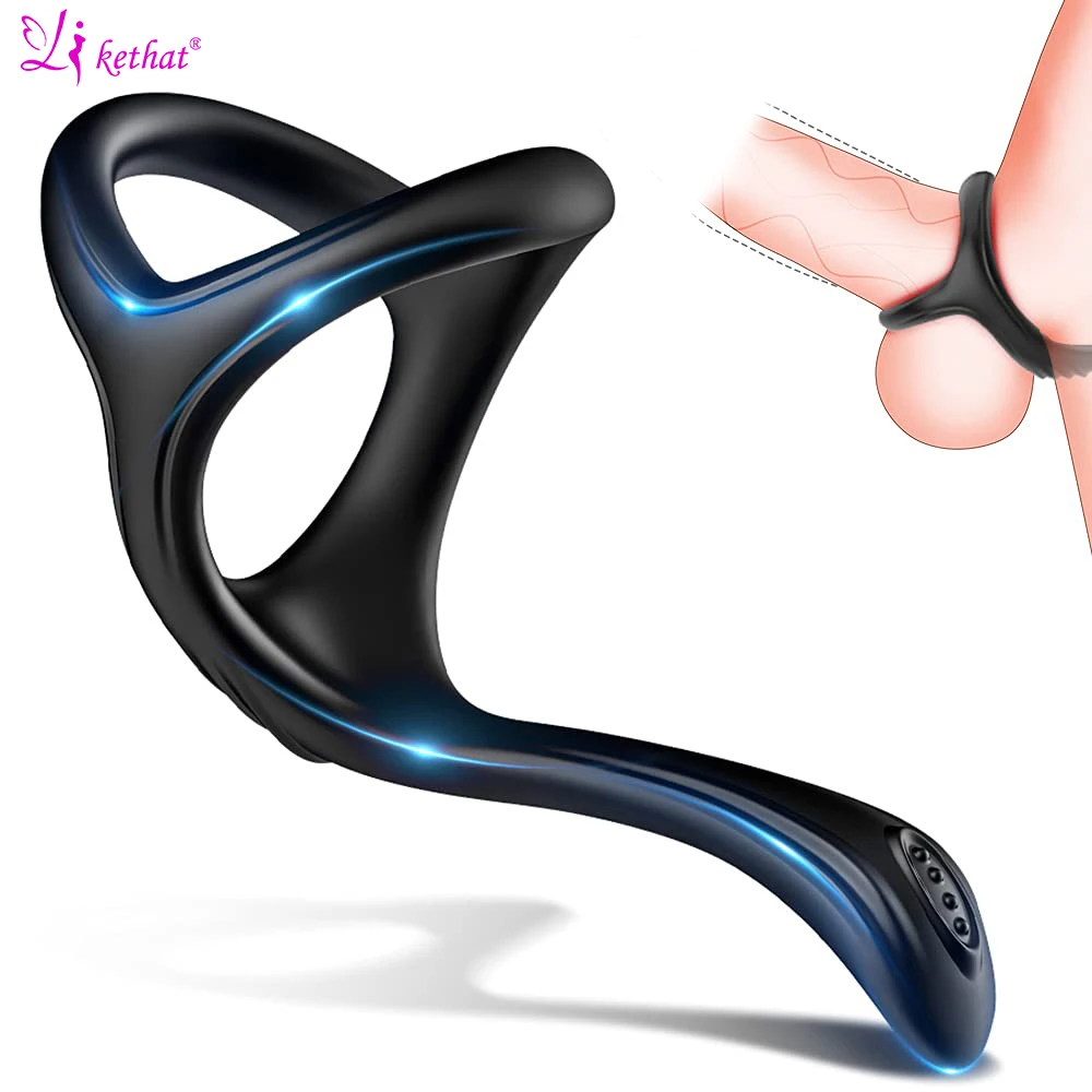 Zdjęcie produktu z kategorii pierścienie erekcyjne - Delayed Ejaculation Penis Ring Cock
