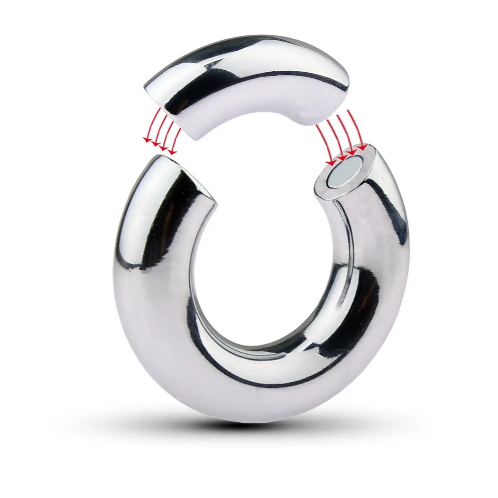 Zdjęcie produktu z kategorii pierścienie erekcyjne - Metal Penile Ring Dick Stretch