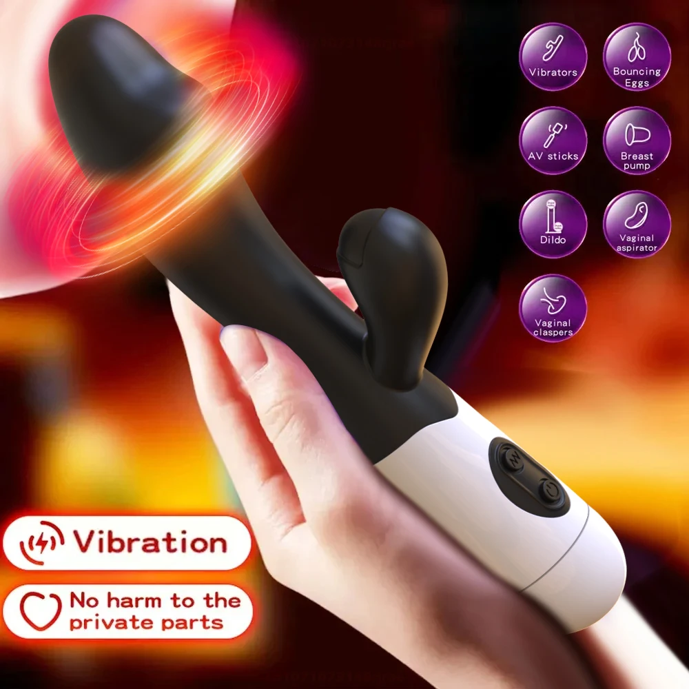 Zdjęcie produktu z kategorii wibratorów króliczków - Powerful Rabbit Vibrator for Women