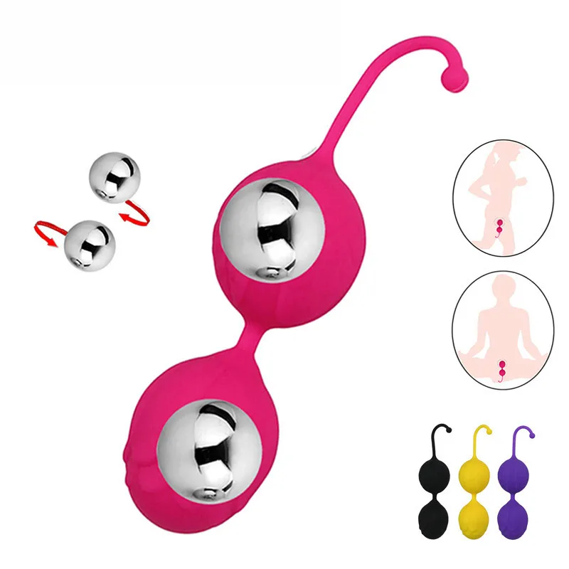 Zdjęcie produktu z kategorii kulki gejszy - Silicone kegel Balls Hardening Vagina