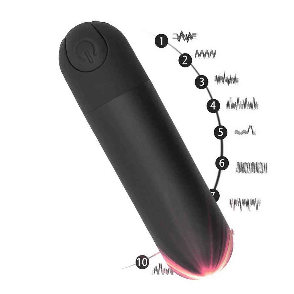 Zdjęcie produktu z kategorii wibratorów łechtaczkowych - USB Charge Mini Powerful Bullet
