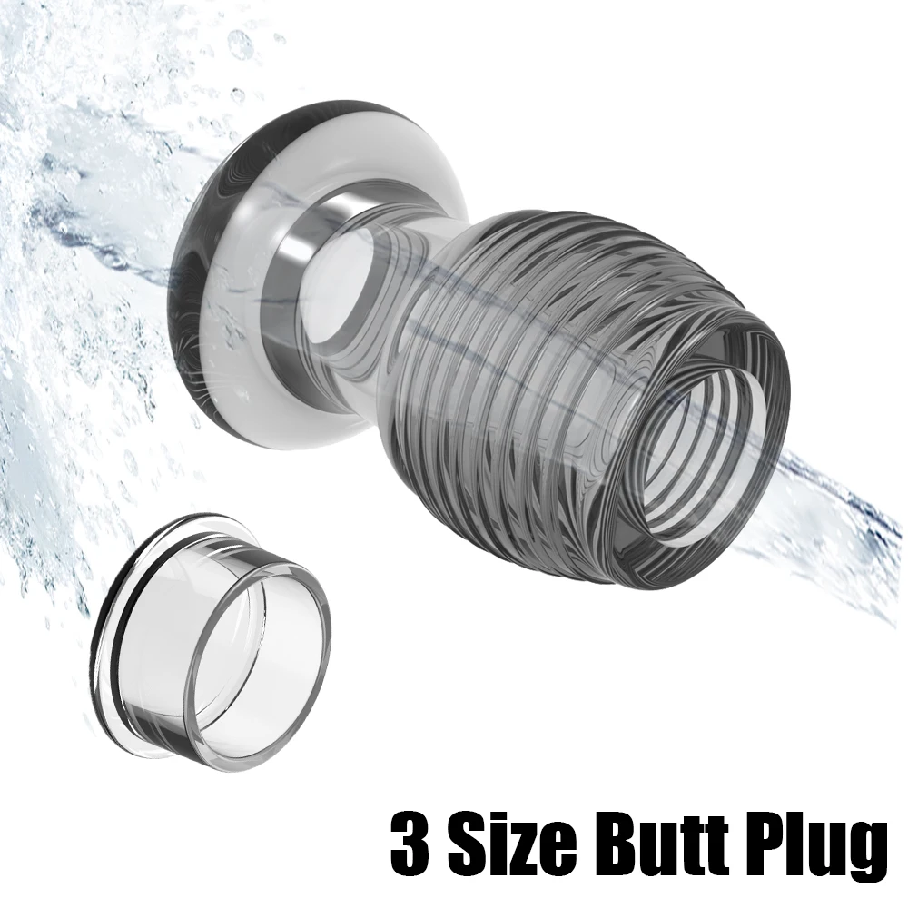 Zdjęcie produktu z kategorii korków analnych - Hollow Butt Plugs Anal Plug