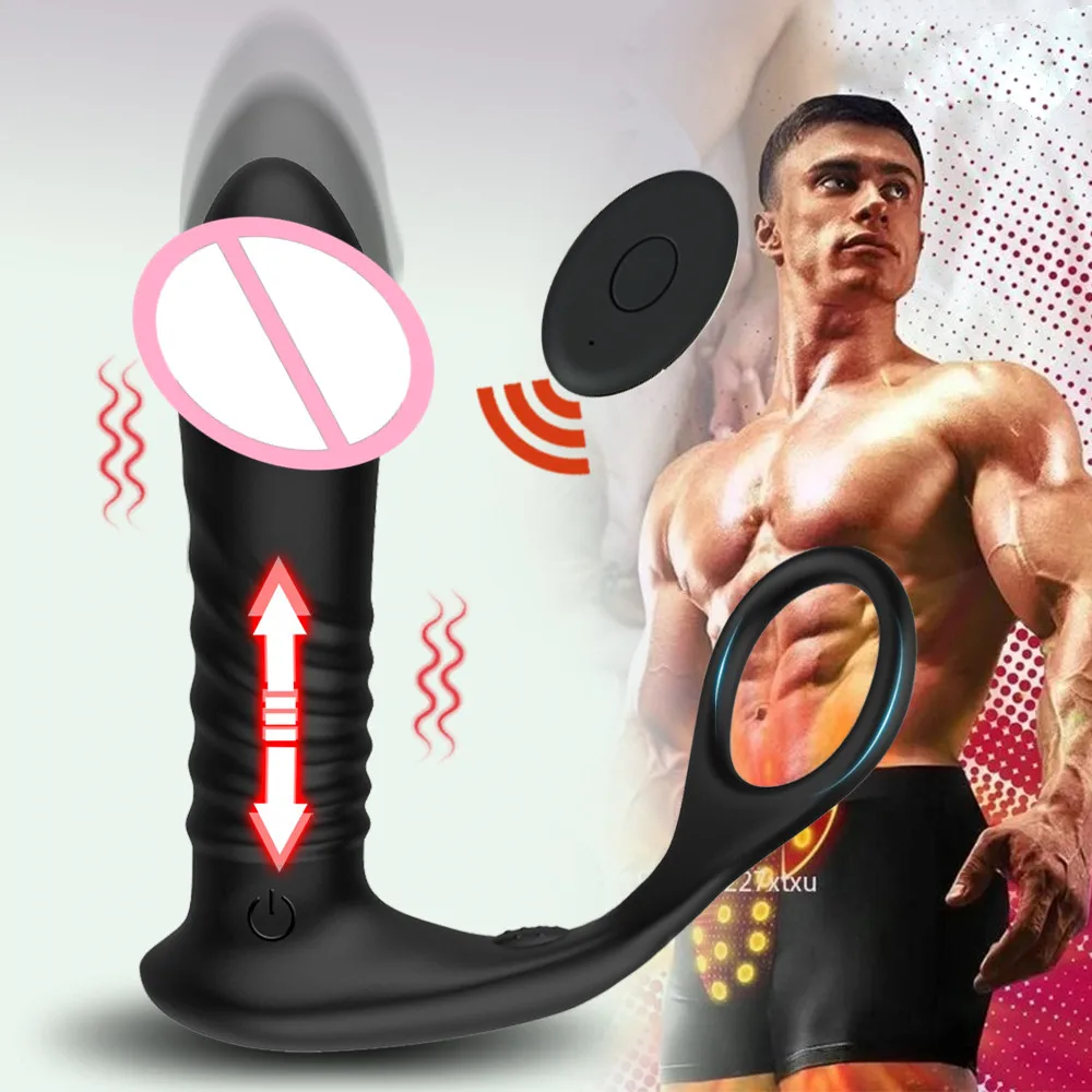 Zdjęcie produktu z kategorii wibratorów pchających - Prostate Massager Silicone Anal Vibrator