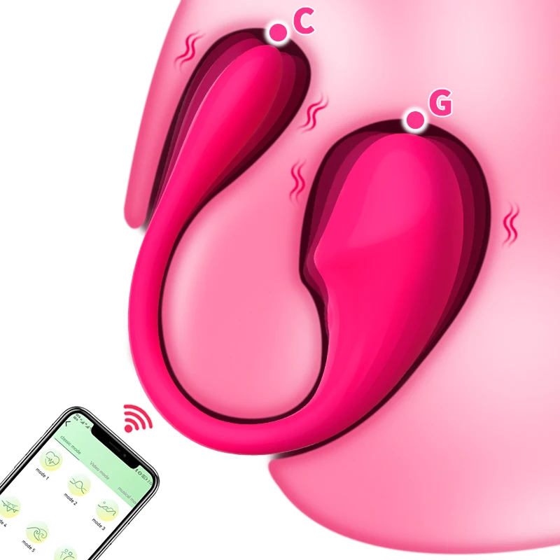 Zdjęcie produktu z kategorii wibratorów punktu G - Sex Toys for Womens Bluetooth
