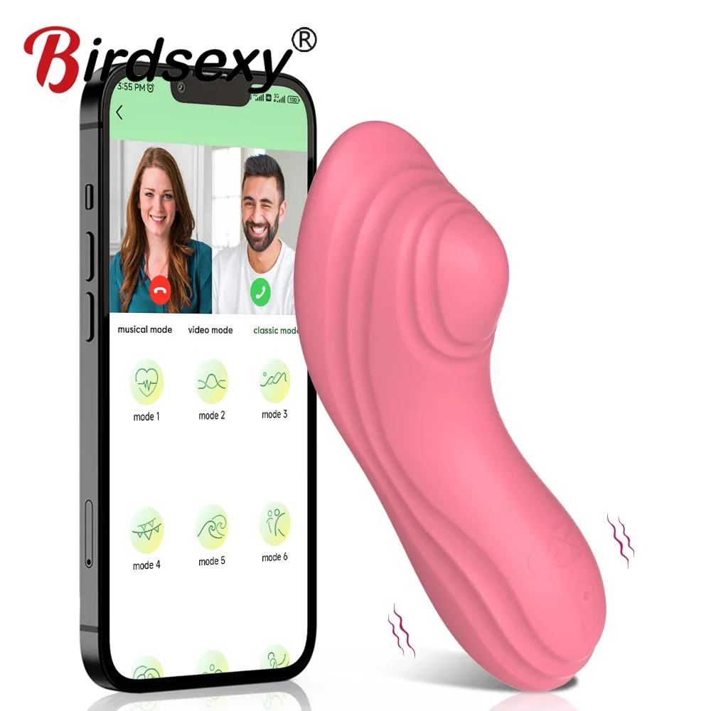 Zdjęcie produktu z kategorii wibrujących jajeczek - Wireless Bluetooth G Spot Dildo