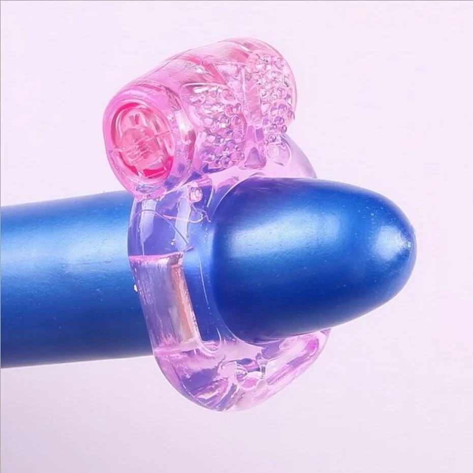 Zdjęcie produktu z kategorii wibratorów dla par - Delay Penis Rings Vibrating Cock