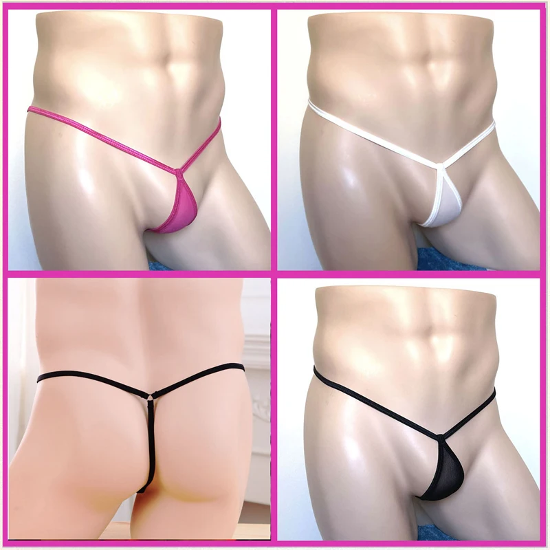 Zdjęcie produktu z kategorii odzieży erotycznej dla mężczyzn - new Men's Mini Thong Adjustable
