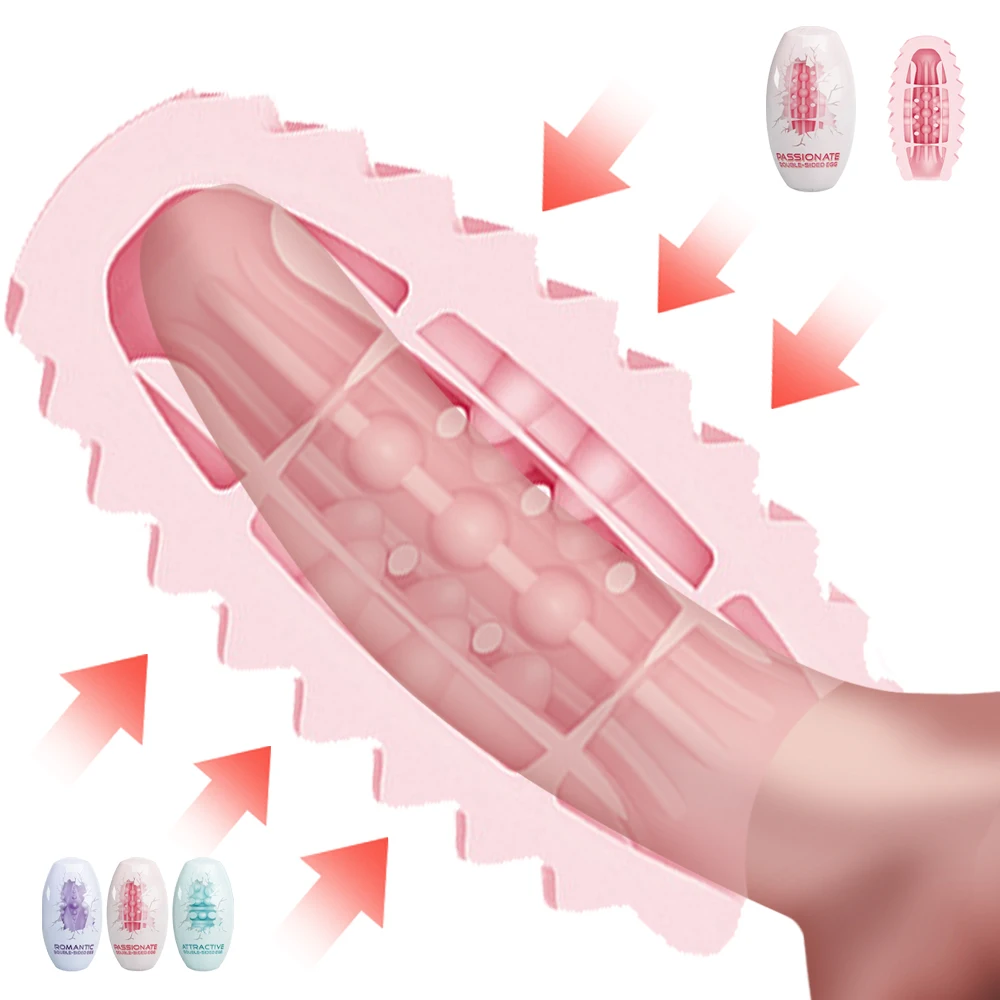 Zdjęcie produktu z kategorii masturbatorów dla mężczyzn - Silicone Pocket Pussy Sex Toy