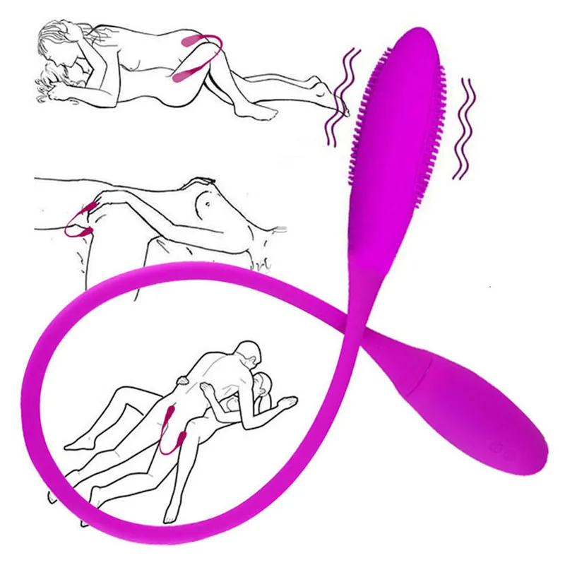 Zdjęcie produktu z kategorii wibratorów punktu G - Anal Vibrator Double Dildo Sex