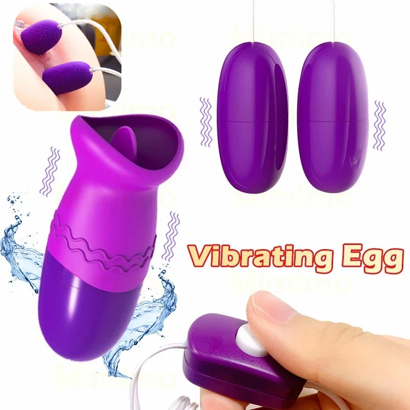 Zdjęcie produktu z kategorii wibrujących jajeczek - Jump Egg Sex Tongue Vibrator