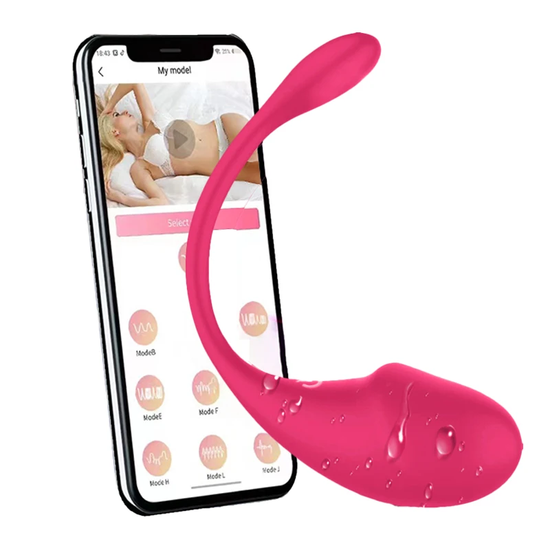 Zdjęcie produktu z kategorii wibrujących jajeczek - APP Controlled Vibrater for Women