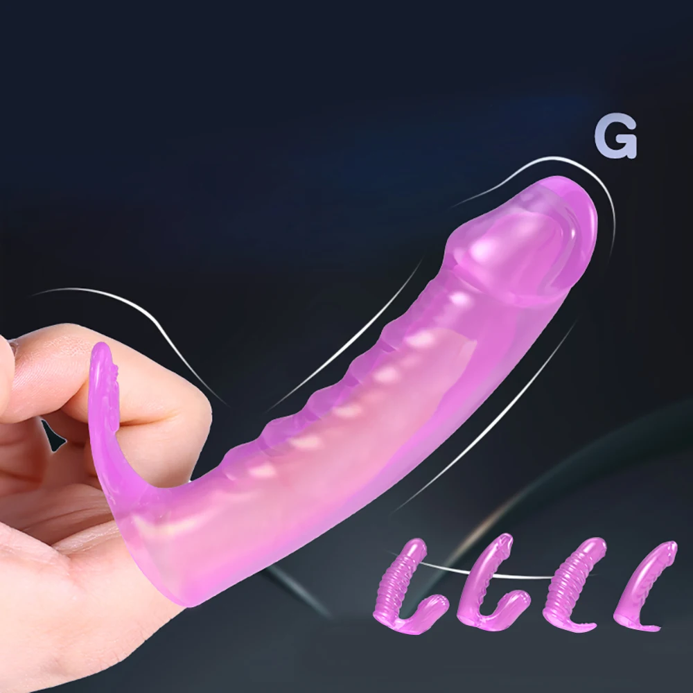 Zdjęcie produktu z kategorii wibratorów na palec - Finger Sleeve G Spot Massage