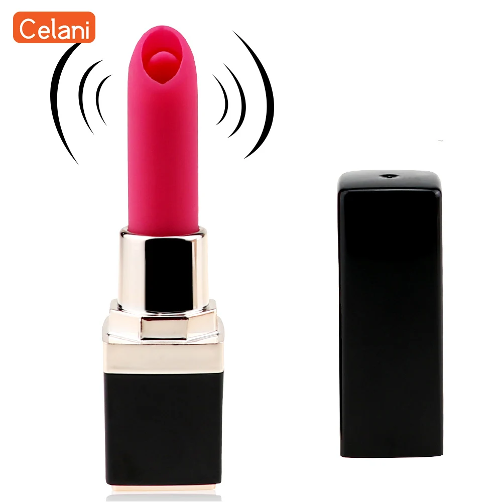 Zdjęcie produktu z kategorii wibratorów punktu G - Rechargeable Mini Lipstick Vibrator Portable