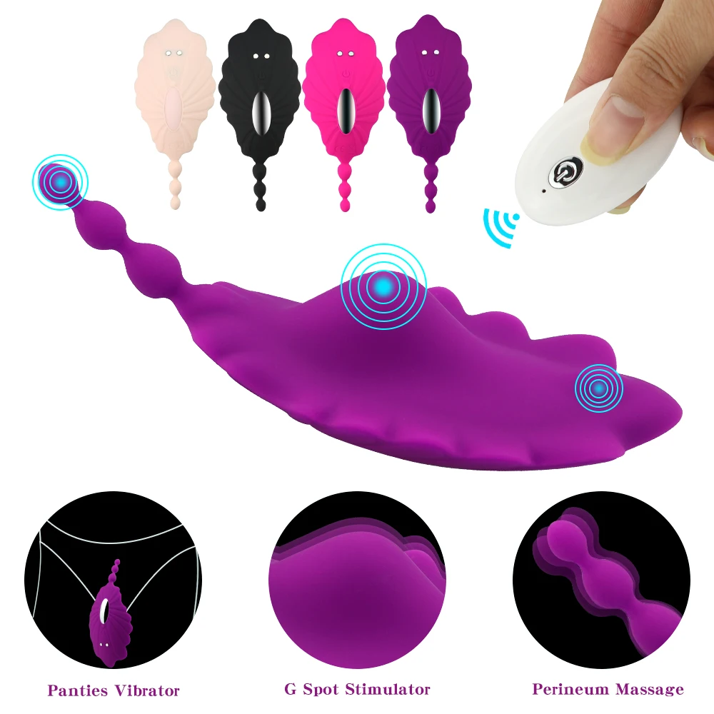Zdjęcie produktu z kategorii wibrujących jajeczek - Wearable Panty Vibrator Invisible Vibrating